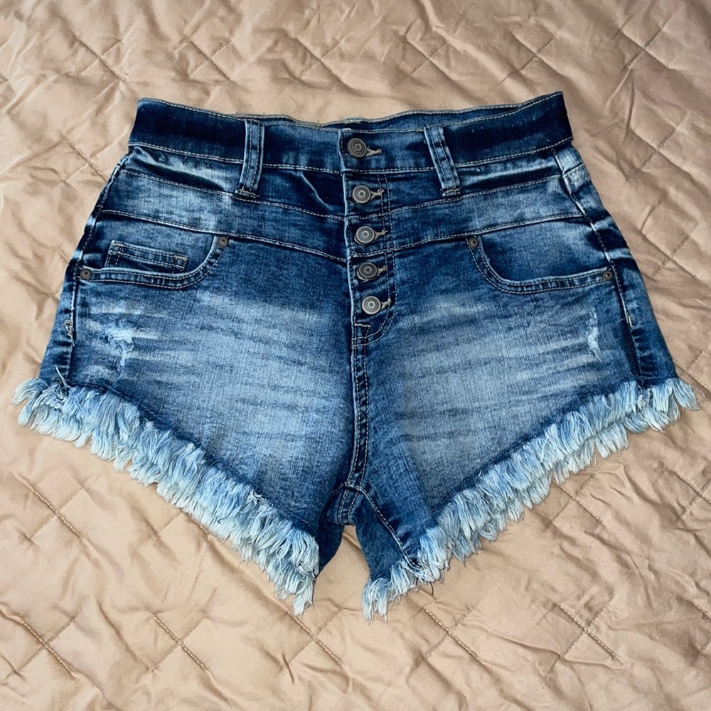High rise mini short.